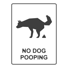 no pets allowed, flat logo