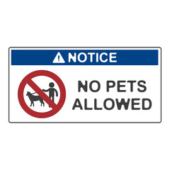 no pets allowed, flat logo