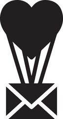 Love icon symbol vector image illustration
