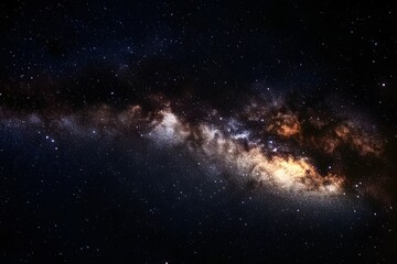 Fototapeta premium Milky Way galaxy. background with stars. starry night sky