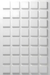 白いブロックが綺麗に整列した画像