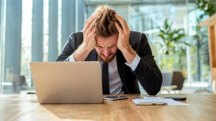 Stressed Businessman