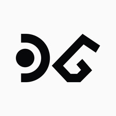 DG Logo Design Vector Design 