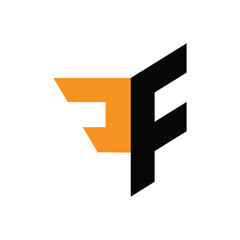 CF  Logo Design , Vector Design 