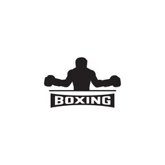 Creative Set Of Illustration Boxing Logo Design