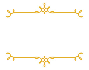 エレガントでクラシカルなフレームのセット（編集可能な線で構成されています）cs2～