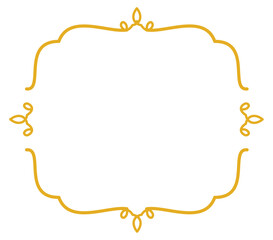 エレガントでクラシカルなフレームのセット（編集可能な線で構成されています）cs2～