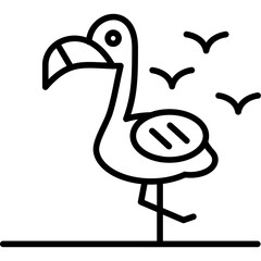 Flamingo Icon