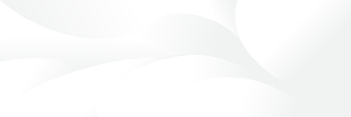 Abstract white Geometric banner design background.