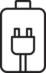 Battery Line Icon
