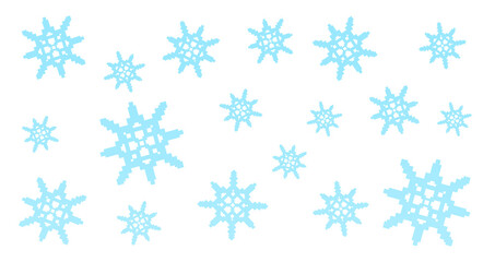 Pixel Art Snowflake Patterns