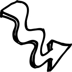 Single isolated icon with outline style icon on white background