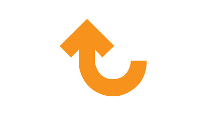 curved arrow icon