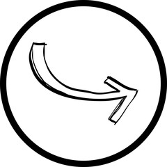 Single isolated icon with outline style icon on white background