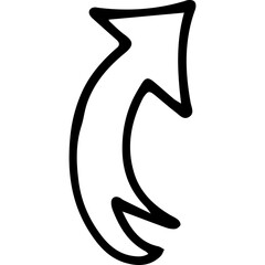 Single isolated icon with outline style icon on white background