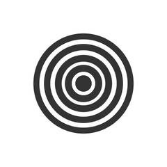 Concentric Circles Abstract Geometric Design Illustration.  concentric circles creating an abstract geometric design. Ideal for backgrounds, patterns, or design.