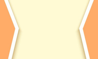 Abstract banner template design on beige background, Horizontal header web banner. Modern paper cut style. minimal sale banner promotion. social media post. Digital marketing background. landing page
