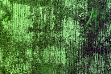 Fototapeta premium grunge green shabby wood material texture - fantastic abstract photo background