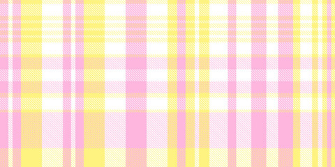 Gingham pattern background. Retro tablecloth texture. Abstract color full of Scott pattern. Pastel gingham seamless background for print on fabric. Vector art