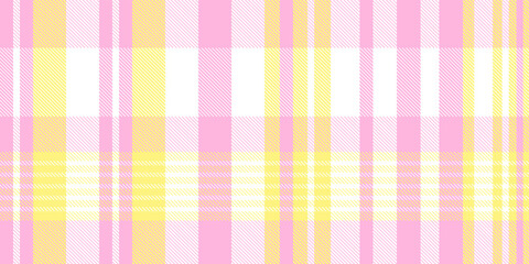 Gingham pattern background. Retro tablecloth texture. Abstract color full of Scott pattern. Pastel gingham seamless background for print on fabric. Vector art