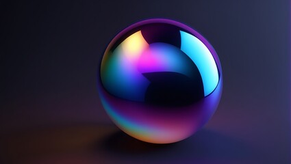 Abstract iridescent Holographic background, Modern Wallpaper Design Illustration