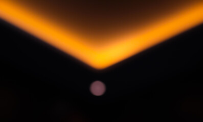Orange color gradient blurred background