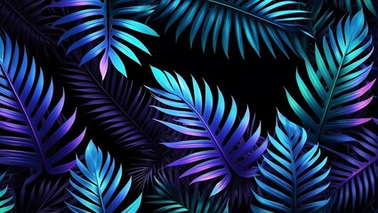 Abstract iridescent Holographic background, Modern Wallpaper Design Illustration