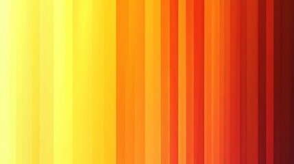 Obraz premium Abstract Vertical Gradient Stripes in Yellow, Orange, and Red