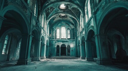 Obraz premium interior of the cathedral of the holy trinity