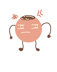 Emotion stamp stickers illustration drawing painting design art pictures line 