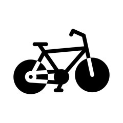 bicycle glyph icon