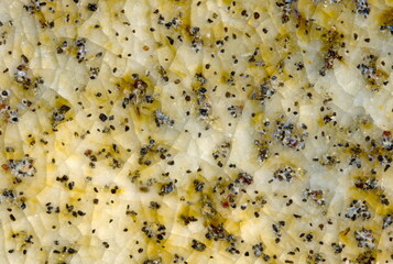 Macro of Pottery Glaze