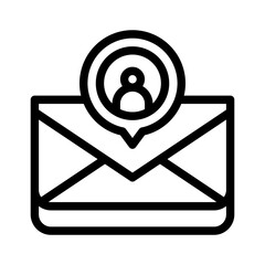 email line icon