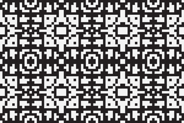 Fototapeta premium Ethnic seamless monochrome pattern. Aztec geometric background. Tribal print. Navajo fabric. Modern abstract wallpaper. Vector illustration.