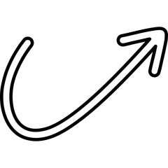 Single isolated icon with outline style icon on white background