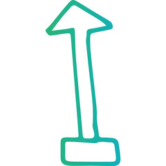 Single isolated icon with outline style icon on white background