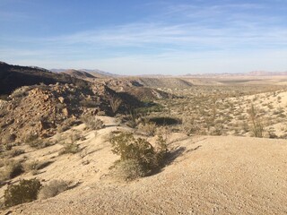Scenic Desert View, Hiking in Anza Borrego State Park