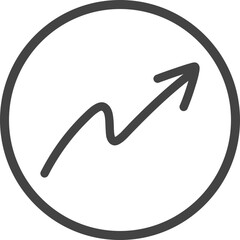 Single isolated icon with outline style icon on white background