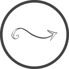 Single isolated icon with outline style icon on white background