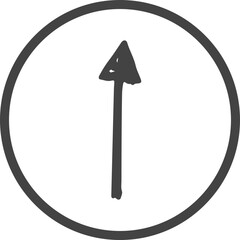 Single isolated icon with outline style icon on white background