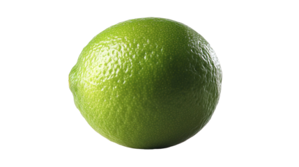 lime isolated on white background
