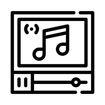 recommend clip art: music line icon