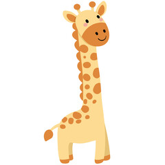 giraffe illustration © Suphalak