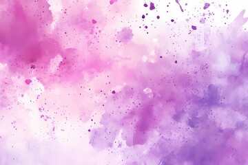 Obraz premium Colorful Abstract Watercolor Background in Purple Hues
