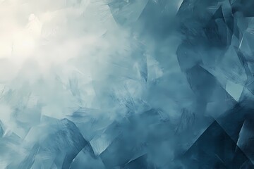 Abstract Blue and White Background with Textured Layers