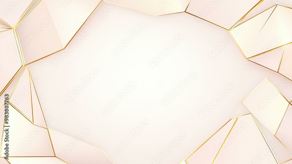 Poster Experience elegance with this shiny luxury background, featuring soft colors and golden accents that enhance any design project.