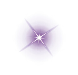 Purple Lens Flare