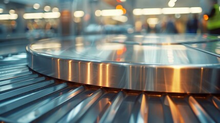 Baggage Claim: Large carousels in this area rotate to help arriving passengers easily pick up their checked luggage after disembarking from their flights.
