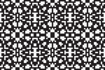 Ethnic seamless monochrome pattern. Aztec geometric background. Tribal print. Navajo fabric. Modern abstract wallpaper. Vector illustration.