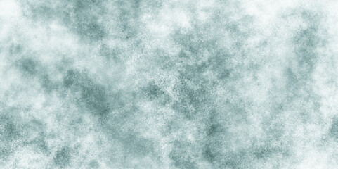 Green or blue grunge texture painted on canvas, clean watercolor art canvas painting with white clouds and stains, blurry smog texture art design, abstract cloudy sky concept blue or green watercolor.